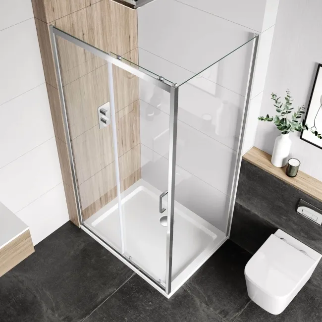 London 6mm Sliding Shower Enclosure 1000x700mm