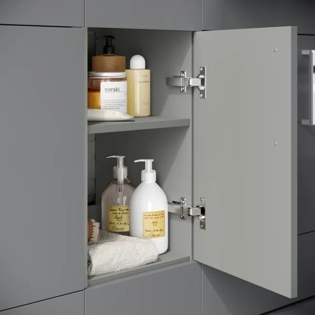 Harper Stone Grey Combination Vanity Basin and Miami Toilet 1500mm