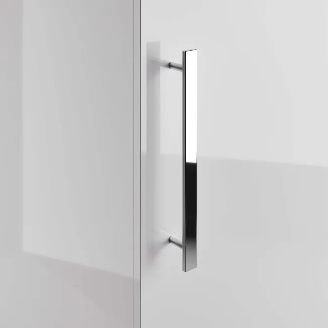 Avon Gloss White Wall Hung Tall Cabinet 1200x300mm