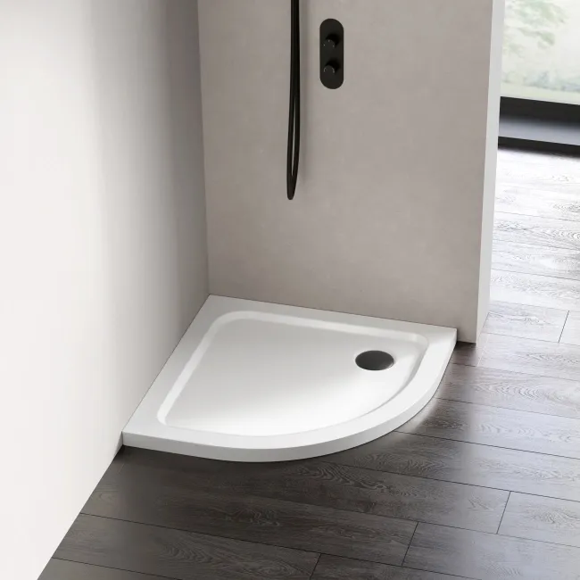 London Quadrant Stone Shower Tray 900x900mm