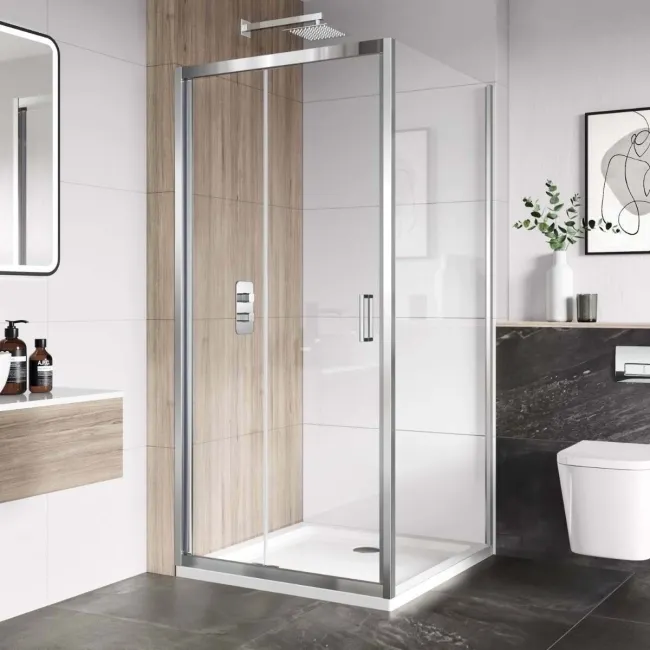 London 6mm Bifold Shower Enclosure 900x900mm