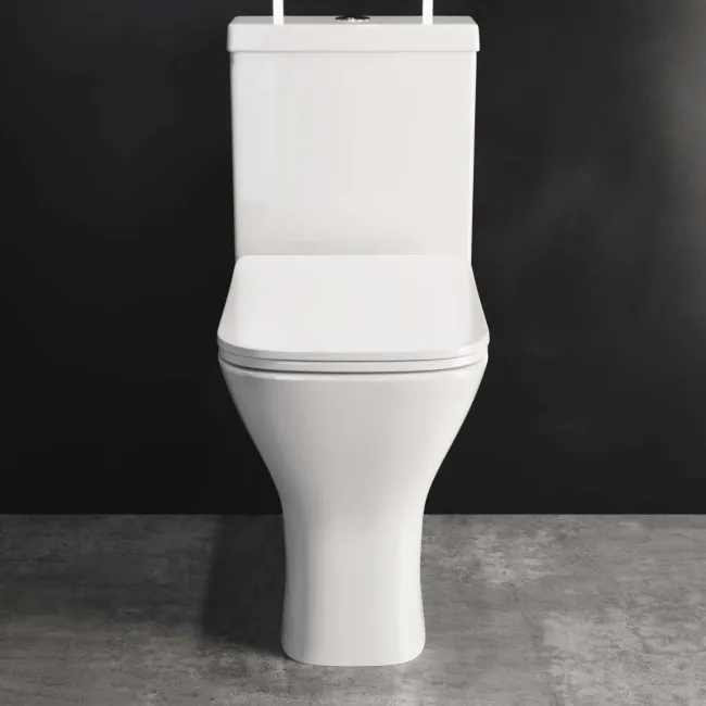 Atlanta Comfort Close Coupled Toilet & Pedestal Basin Set