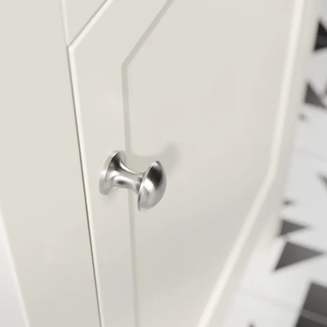 Bermuda Chalk White Cloakroom Basin Vanity 400mm