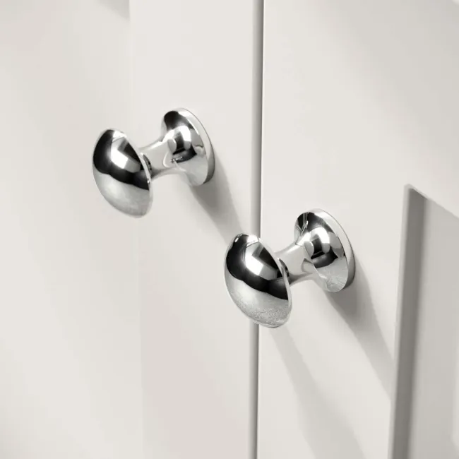 Capri Cotton White Combination Vanity Basin and Houston Toilet 1150mm - Chrome Handles