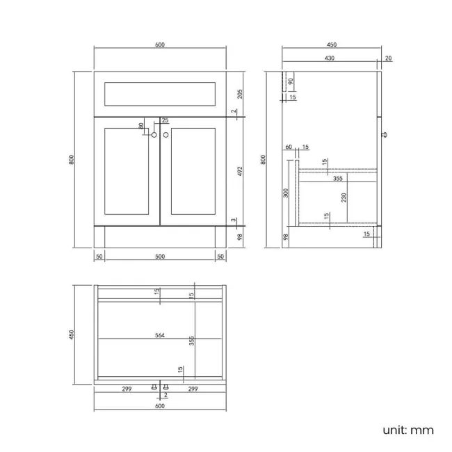 Milos Navy Blue Combination Vanity Basin and Houston Toilet 1100mm - Chrome Handles