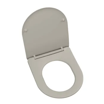 Tulsa Matt Cappuccino Quick Release Soft Close Toilet Seat