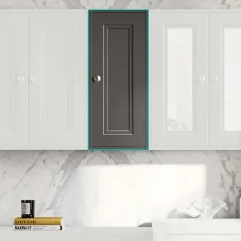 Graphite Grey Wall Hung Cabinet 700x300mm