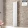 Faro White Single Flat Panel Vertical Radiator 1800x350mm