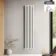 Marbella White Single Oval Panel Radiator 1800x360mm