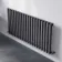 Marbella Anthracite Single Oval Panel Radiator 600x1200mm