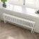 Athens White Triple Column Horizontal Traditional Radiator 300x1190mm