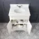 Lucia Chalk White Vanity with Marble Top & Undermount Basin 630mm