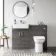 Harper Charcoal Elm Combination Vanity Basin and Aruba Toilet 1200mm