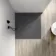 Tokyo Square Matt Grey Slate Texture Stone Shower Tray 800x800mm