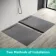 Tokyo Rectangular Matt Grey Slate Texture Stone Shower Tray 1200x800mm