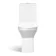 Dallas Rimless Comfort Height Close Coupled Toilet With Slim Soft Close Seat
