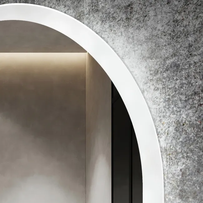 Alisha Oval Illuminated LED Mirror 900x500mm