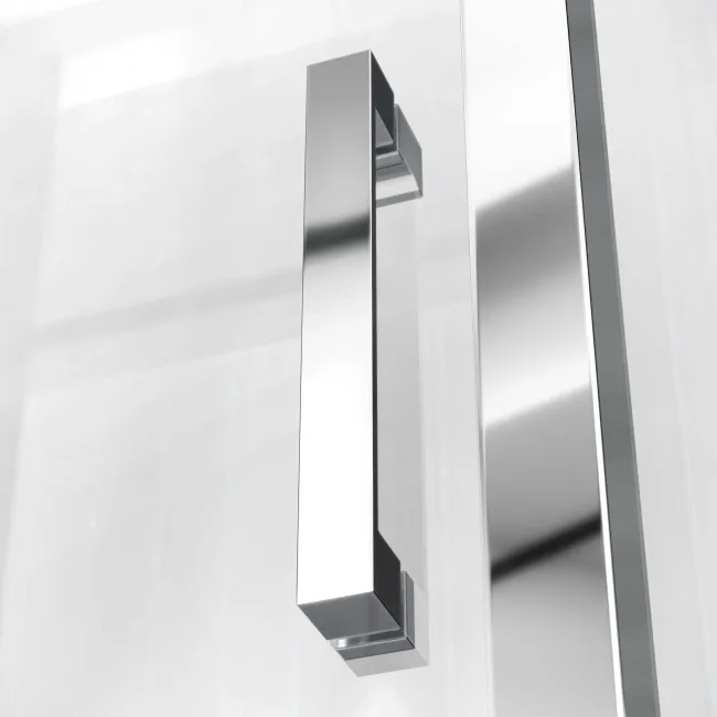 Hamburg Easy Clean 8mm Sliding Shower Enclosure 1000x800mm - Easy Fix Feature