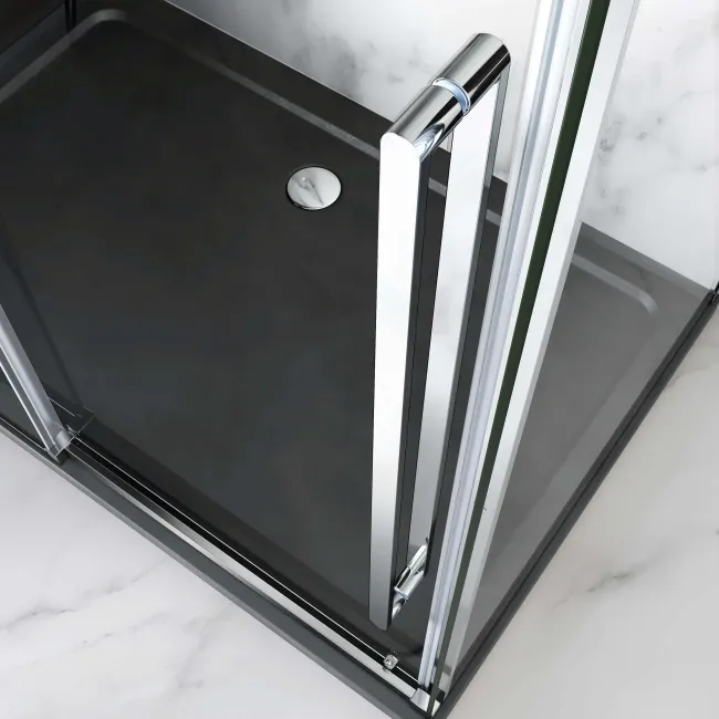 Oslo Premium Easy Clean 8mm Sliding Shower Enclosure 1200x800mm