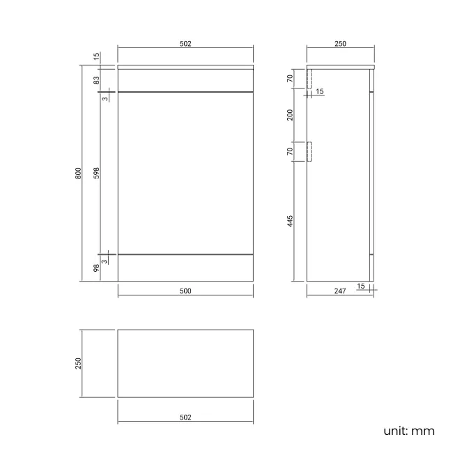 Avon Gloss White Combination Vanity Basin and Aruba Toilet 1100mm