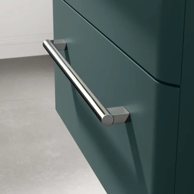 Omaha Mystic Green Wall Hung Basin Drawer Vanity 600mm