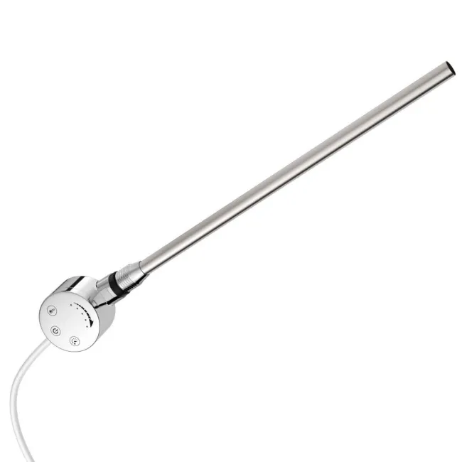 Seville Electric Chrome Designer Flat Panel Heated Towel Rail 800x450mm