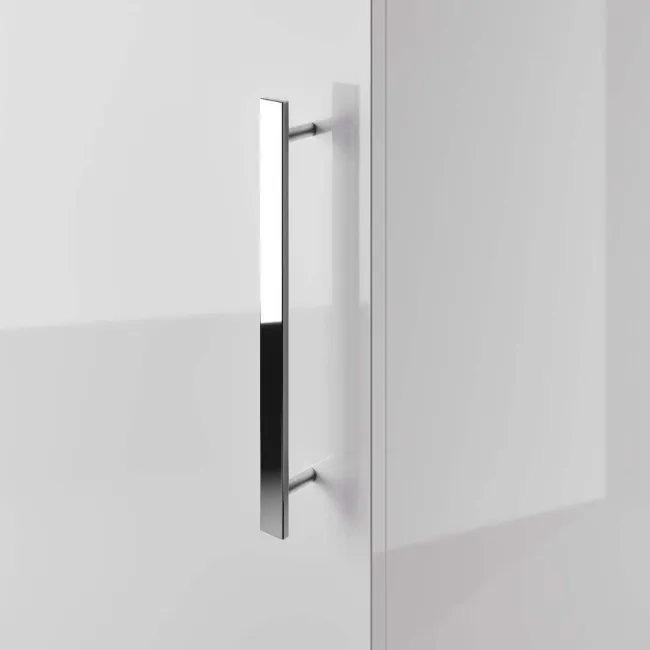 Avon Gloss White Cloakroom Floor Standing Basin Vanity 400mm