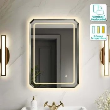 Thea Illuminated LED Mirror 700x500mm