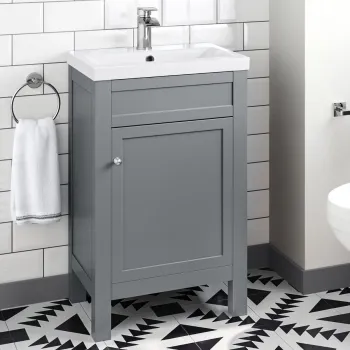 Bermuda Dove Grey Basin Vanity 500mm