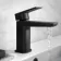 Ribble Matt Black Basin Mixer Tap