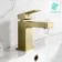 Tamar Brushed Brass Basin Mixer Tap