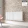 Faro White Double Flat Panel Horizontal Radiator 600x1400mm