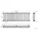 Athens White Triple Column Horizontal Traditional Radiator 450x1415mm