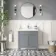 Bermuda Dove Grey Basin Vanity 800mm