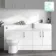 Harper Gloss White Combination Vanity Basin and Miami Toilet 1500mm