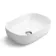 Trent Gloss White Vanity Drawer with Marble Top & Curved Counter Top Basin 800mm