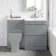 Trent Stone Grey Basin Vanity Drawer and Back To Wall Unit 1100mm - Right Handed