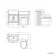 Monaco Chalk White Combination Vanity Traditional Basin and Seattle Toilet 1200mm