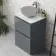 Corsica Storm Grey Drawer with Marble Top 600mm - Excludes Counter Top Basin
