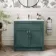 Milos Mystic Green Basin Vanity 800mm - Traditional Handles