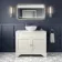 Lucia Chalk White Vanity with Marble Top & Round Counter Top Basin 1030mm