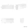 Trent Gloss White Wall Hung Drawer with Marble Top 1200mm - Excludes Counter Top Basins