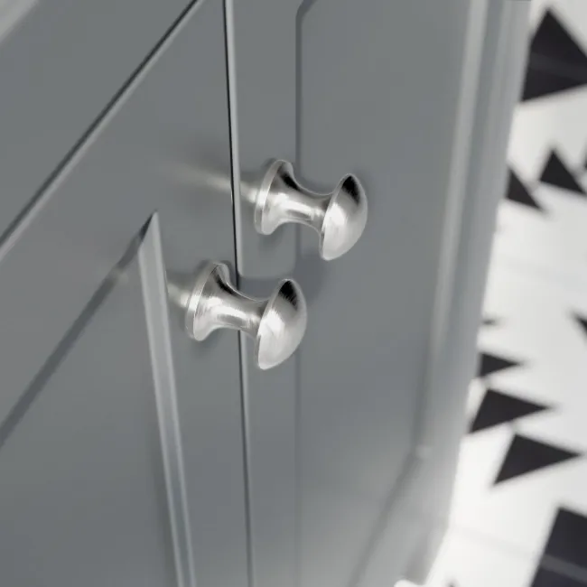 Bermuda Dove Grey Basin Vanity 800mm