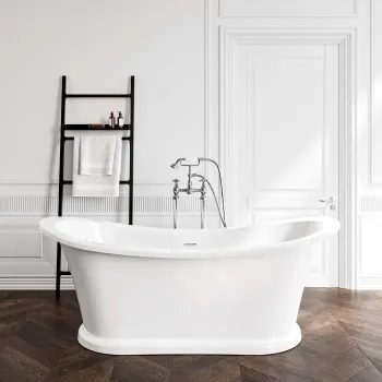 Mayfair 1700mm Freestanding Roll Top Slipper Bath