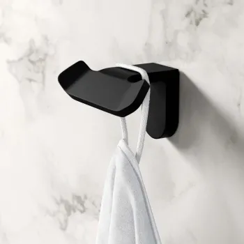 Eloise Matt Black Robe Hook