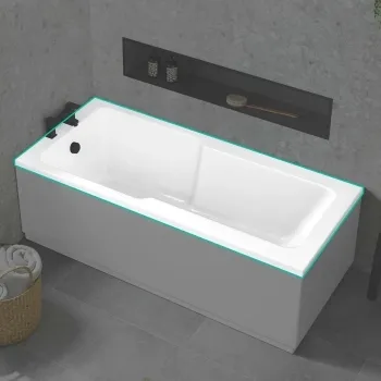 Dover 1700x750 Keyhole Single Ended Bath