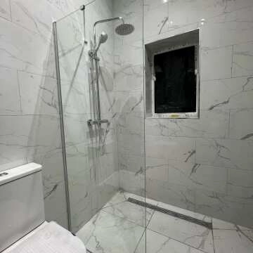 Copenhagen Easy Clean 8mm Wet Room Shower Glass Panel 800mm