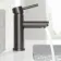 Alyn Gunmetal Grey Basin Mixer Tap