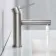 Don Brushed Stainless Steel Basin Mixer Tap