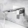 Ribble Chrome Wall Mounted Basin Mixer Tap